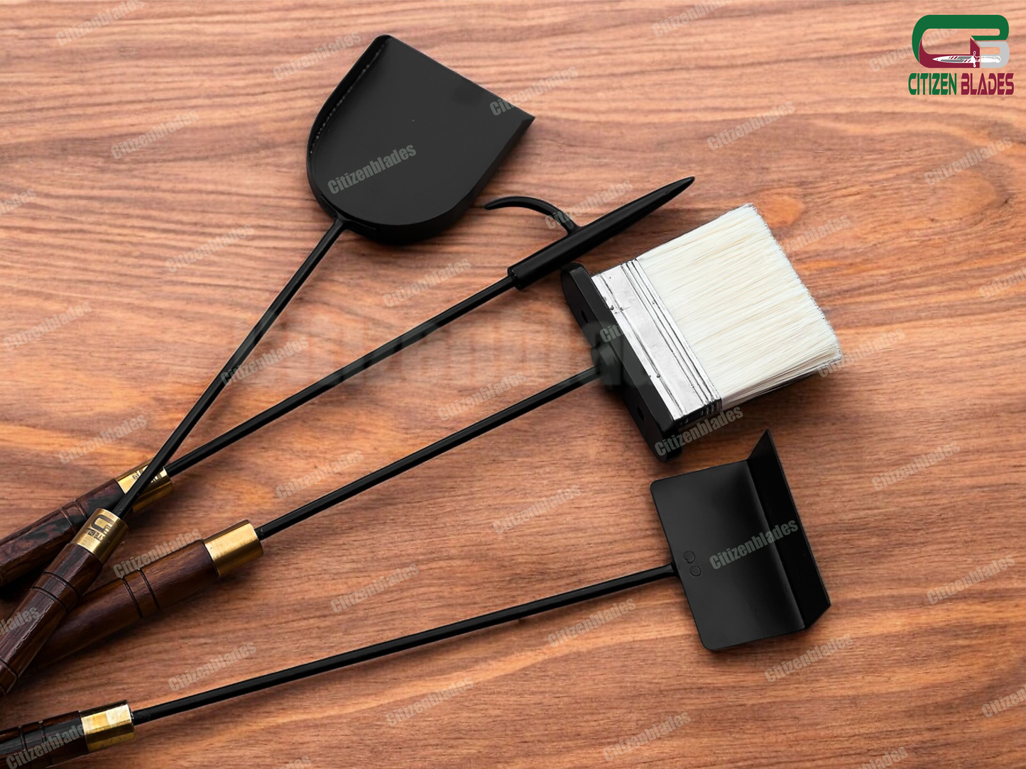 Ensemble d'outils de cheminée haut de gamme