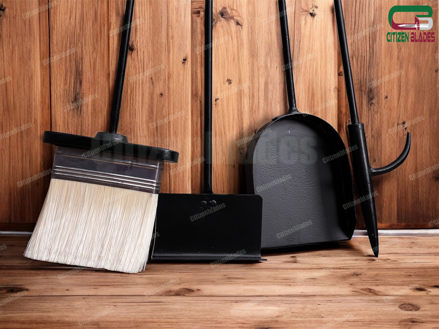 Ensemble d'outils de cheminée haut de gamme