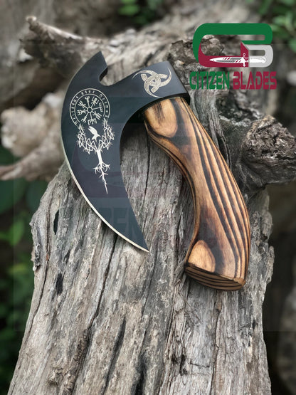 Viking Pizza Cutter Axe, pizza slicer, Black Friday best gift