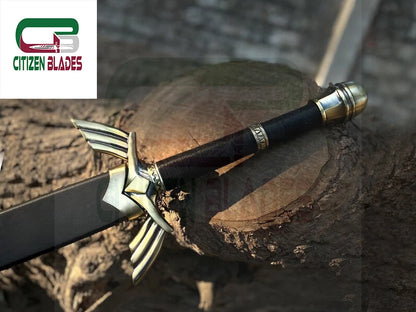 CUSTOM Hand Forget Stainless Steel The LEGEND of ZELDA Tang Skyward Link's sword
