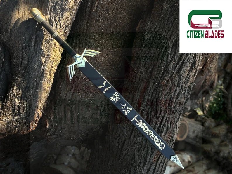 CUSTOM Hand Forget Stainless Steel The LEGEND of ZELDA Tang Skyward Link's sword