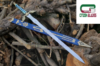 CUSTOM Hand Forget Stainless Steel The LEGEND of ZELDA Tang Skyward Link's sword